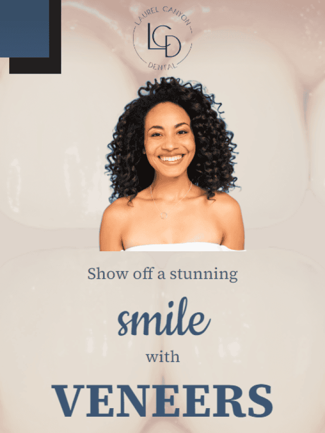 Show off a stunning smile with veneers